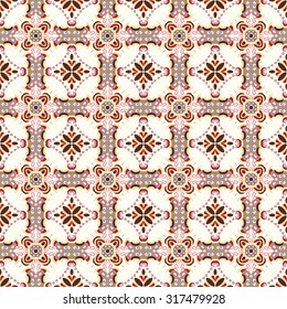 color beautiful abstract seamless pattern vector illustration