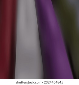 Color bed linen gradient texture blurred curve style of abstract luxury fabric,Wrinkled bed linen and dark gray shadows,background
