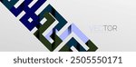 Color bend lines with shadow texture effect. Vector Illustration For Wallpaper, Banner, Background, Card, Book Illustration, landing page