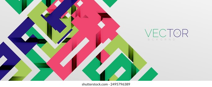 Líneas de plegado de color con efecto de textura de sombra. Ilustración vectorial Para Fondo de pantalla, Anuncio, Fondo, Tarjeta, Ilustración de libro, página de destino