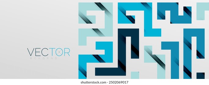 Líneas de doblez de color con efecto de textura de sombra. Ilustración vectorial para el Fondo de pantalla, Anuncio, fondo, tarjeta, ilustración del libro, landing page