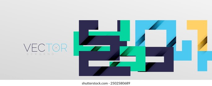 Líneas de doblez de color con efecto de textura de sombra. Ilustración vectorial para el Fondo de pantalla, Anuncio, fondo, tarjeta, ilustración del libro, landing page