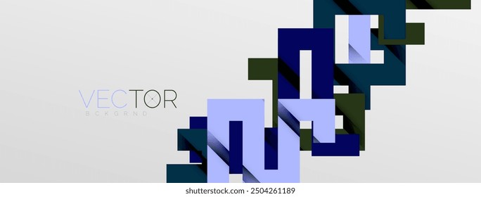 Líneas de doblez de color con efecto de textura de sombra. Ilustración vectorial para el Fondo de pantalla, Anuncio, fondo, tarjeta, ilustración del libro, landing page