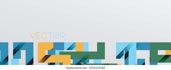 Líneas de doblez de color con efecto de textura de sombra. Ilustración vectorial para el Fondo de pantalla, Anuncio, fondo, tarjeta, ilustración del libro, landing page