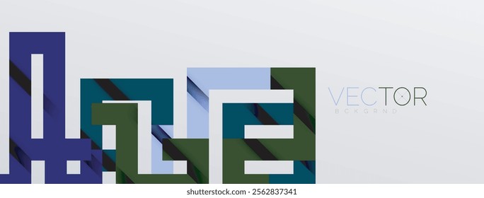 Color bend lines with shadow texture effect. Vector Illustration For Wallpaper, Banner, Background, Card, Book Illustration, landing page