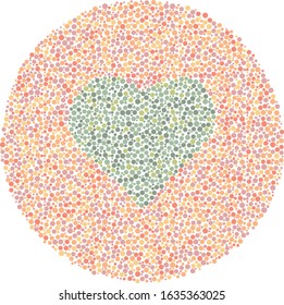 Color Blind test - Heart