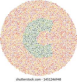 Color Blind test - Letter C