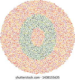 Farbblindtest - Nr. 0