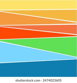 color block abstract background with white lines