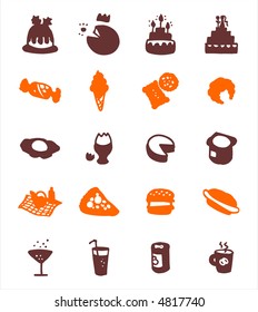 color block icons - food - others of same series : http://www.shutterstock.com/lightboxes.mhtml?lightbox_id=499072