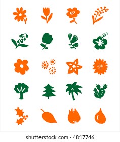 color block icons - nature - others of same series : http://www.shutterstock.com/lightboxes.mhtml?lightbox_id=499072