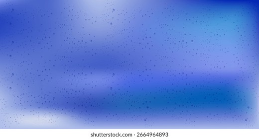 Fondo azul del gradiente del color, textura azul abstracta de la gradación del grano, fondo abstracto del desenfoque de la textura del ruido del agua de mar del Vector. Fondo y cubierta de gradiente texturizado granulado, Plantilla de diseño de Anuncio