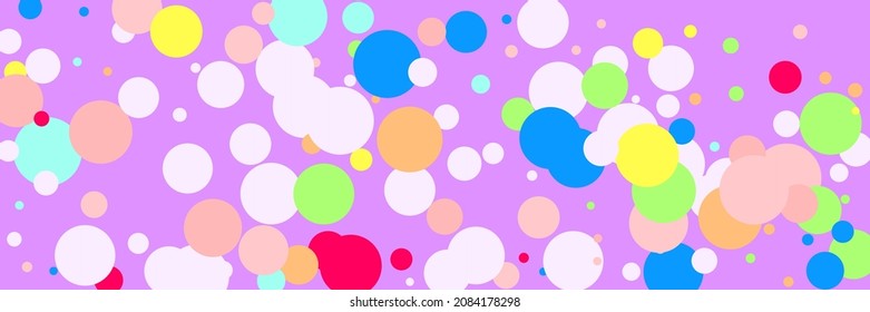 Color Blue Pastel Circles Indigo Multicolor Design Pic. Play Pink Beige Kids Green Background. Bright Purple Bordo White Red Pattern. Rainbow Yellow Violet Dark Children Vibrant Textile.