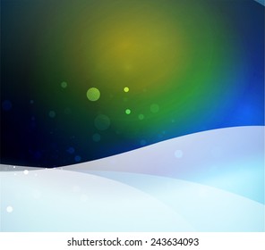 El color desdibuja el amarillo y la luz, las olas y las líneas. Antecedentes abstractos