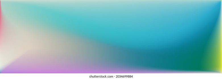 Fondo Desdibujado De Color. Fondo multicolor Vivid Smooth Surface. Malla de degradado ondulada del arcoiris oscuro. El Agua Vibrante Natural Borró La Ilustración De La Textura. Malla de degradado ondulada y ondulada en blanco colorido.
