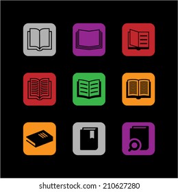 color book icons