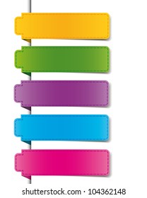 color bookmarks for the web business or product