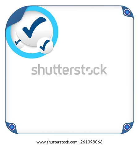 color box for entering text and check box