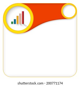 color box for entering text with graph