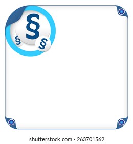 color box for entering text and paragraph