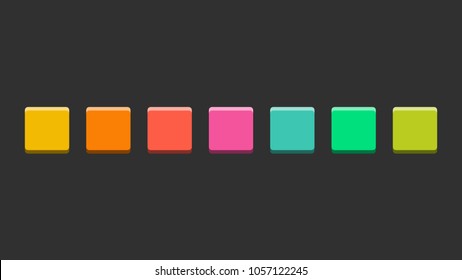 Color box vector. free space for text. wallpaper. background.