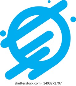 color brand circle line logo