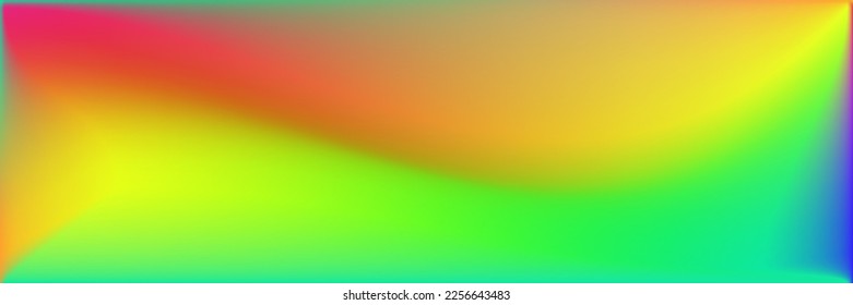 Color Bright Dynamic Glow Curve Wallpaper. Sunrise Wavy Pastel Multicolor Sky Blurry Texture. Blurred Neon Colorful Water Vibrant Gradient Mesh. Vivid Sunset Fluid Liquid Light Gradient Background.