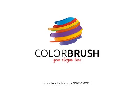 Color Brush Logo