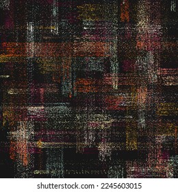 Color brushed sparcle dots paint imitation background abstract illustration