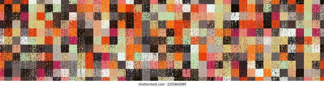 Color brushed sparcle dots paint imitation background abstract illustration