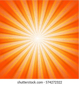  color burst background. Vector illustration