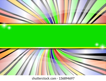 Color burst vector background