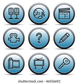 Color button with icon 28