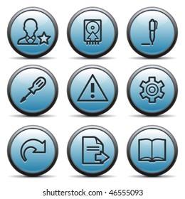 Color button with icon 7