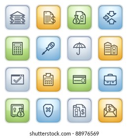 Color buttons with contour icons 6