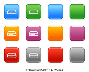 Color buttons with dvd player icon