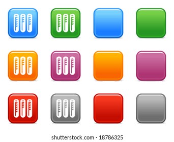 Color buttons with test icon