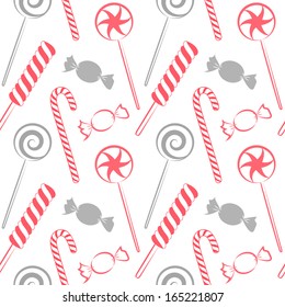 Color candy seamless pattern, vector
