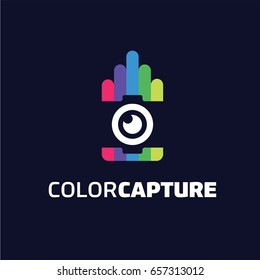 Color Capture Logo Template Designs