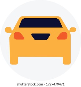 Vector de diseño de icono de coche de color