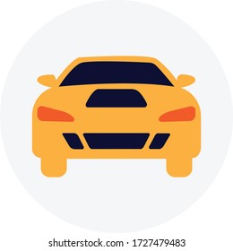Vector de diseño de icono de coche de color