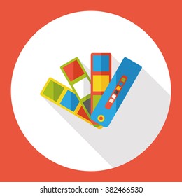 color card flat icon