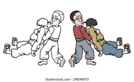 Color cartoon