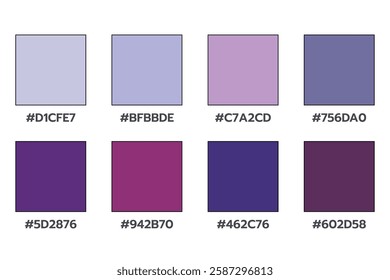 Color Chart Palette Template Set Swatch RGB Hue Saturation