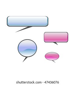 color chat  balloons