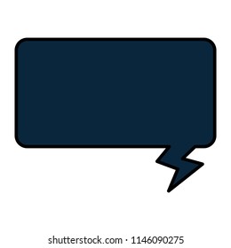 color chat bubble text information message