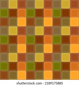 Color checkered nine-color seamless pattern. Rainbow Plaid, checkered, tartan seamless pattern suitable for fashion textiles and tablecloths, wrapping paper