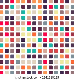 Color checkered squares background abstract illustration