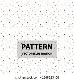 Color circle. chaotic pattern circle. pattern.