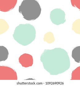 Color circle. chaotic pattern circle. Seamless pattern. Abstract background